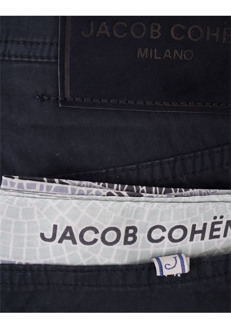 Bermuda Slim Fit Nicolas Blu Navy JACOB COHEN | JUM-OE001-054-S2544Y99